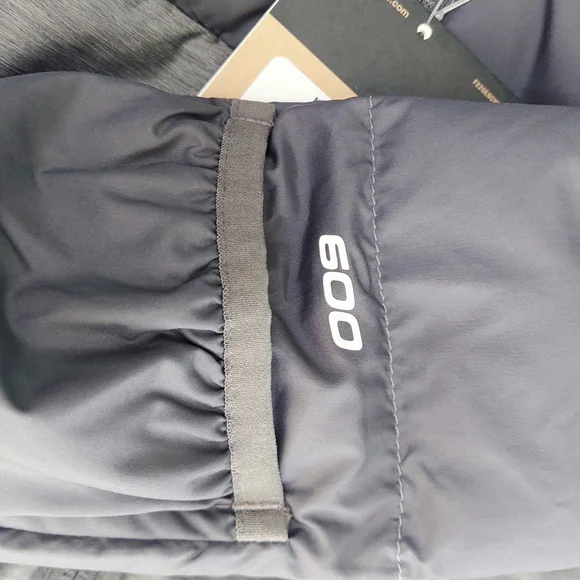 The North Face Baby Down Insulated HDY Gray Puffer Jacket Size 12-18months - Picture 7 of 16